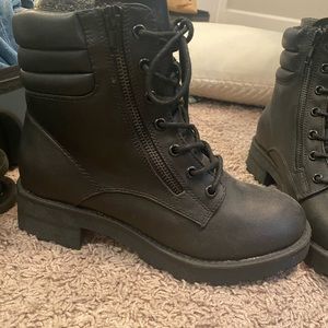 MIA Black Combat Boots